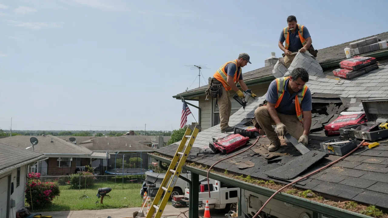 Roof Repair in Garwood, TX near me